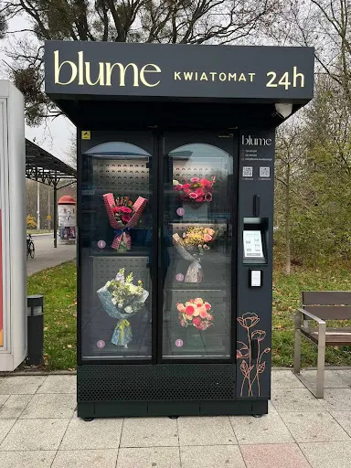 Kwiatomat 24/7 - blume (Dworzec PKP Toruń Główny)